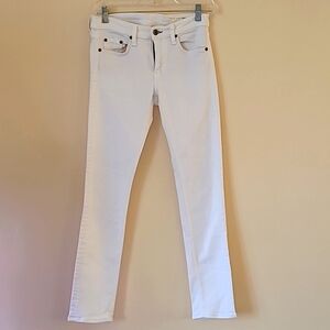 Rag & Bone skinny jeans in Aged Bright White 27